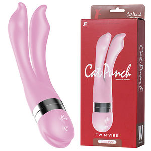 キャットパンチ W ツイン バイブ ピンク1