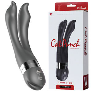 キャットパンチ W ツイン バイブ ブラック1