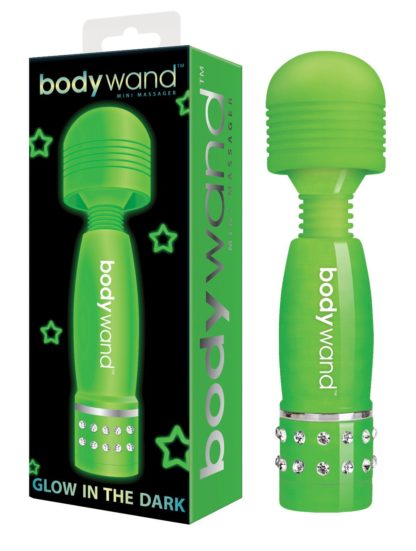 Bodywand Mini Massager Glow In The Dark 4 Inch