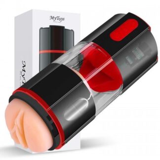 德國Mytoys French Kiss全自動舌舔震動飛機杯