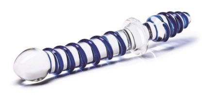 10 Mr. Swirly Double Ended Glass Dildo & Butt Plug3