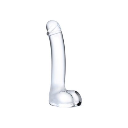 7 Realistic Curved Glass G-Spot Dildo2