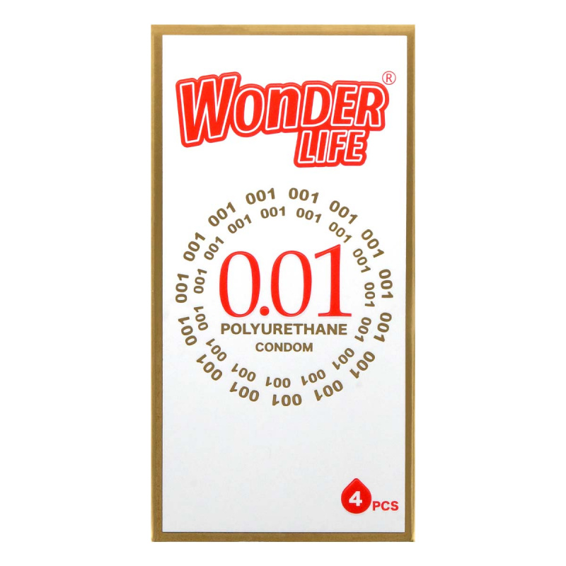 活色生香 0.01 4 片裝 PU 安全套 活色生香 0.01 4 片裝 PU 安全套