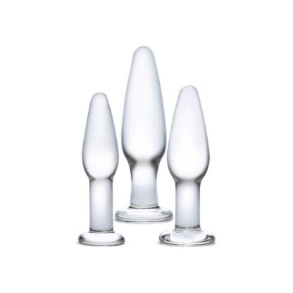 美國Gläs – Glass Anal Training Set 3PC 後庭訓練玻璃塞套裝 3件裝2