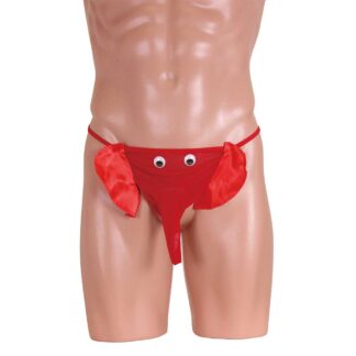 黒目が動くぞうパンツ レッド