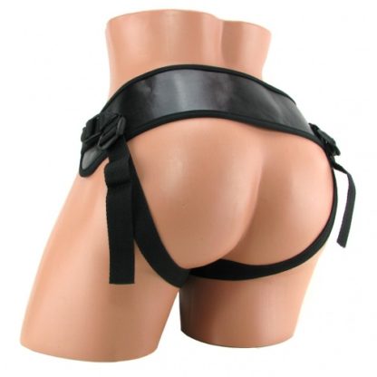 All American Whoppers Vibrating 7 Dong W Universal Harness - Flesh4