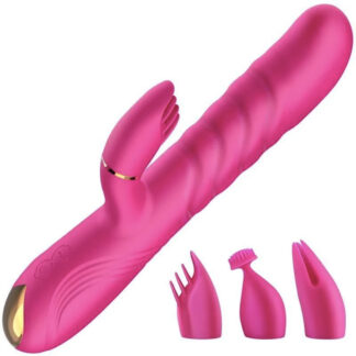 Erocome Pavo Vibrator 波浪紋陰道陰蒂伸縮震動捧