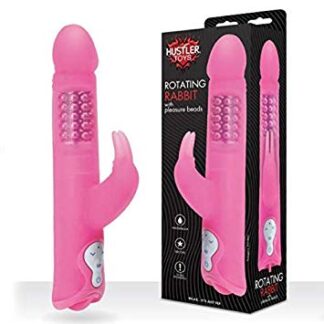 Rotating Rabbit With Pleasure Beads