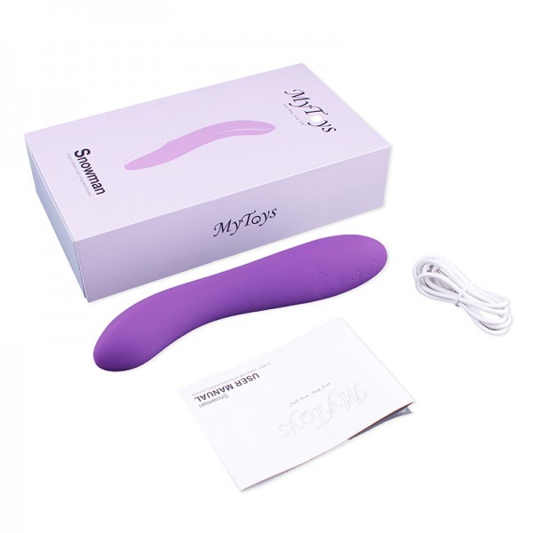 MYTOYS SNOWMAN 雪女智能加熱G點震動棒(紫色)2 MYTOYS SNOWMAN 雪女智能加熱G點震動棒(紫色)2