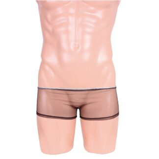 超薄々シースルーミニトランクス ブラック