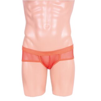 逞しさを強調メッシュフルバック オレンジ