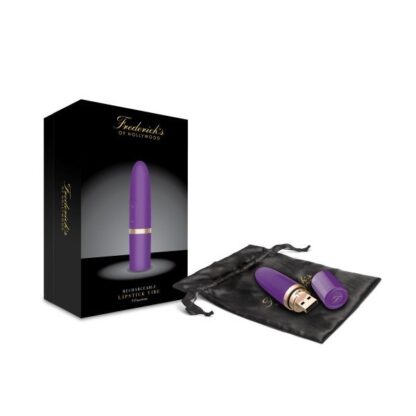 Frederick's Of Hollywood ~ Rechargeable Lipstick Vibe - Purple