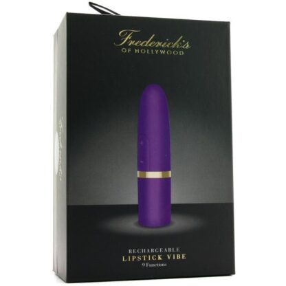 Frederick's Of Hollywood ~ Rechargeable Lipstick Vibe - Purple5