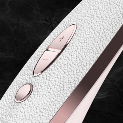 Satisfyer Luxury 幸福吸吮震動器 玫瑰金白4