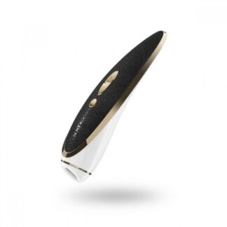 Satisfyer Luxury 幸福吸吮震動器 黑金白