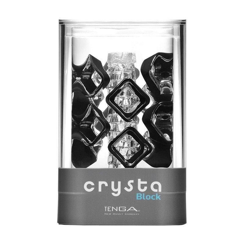 TENGA Crysta Block 冰磚-飛機杯 TENGA Crysta Block 冰磚-飛機杯
