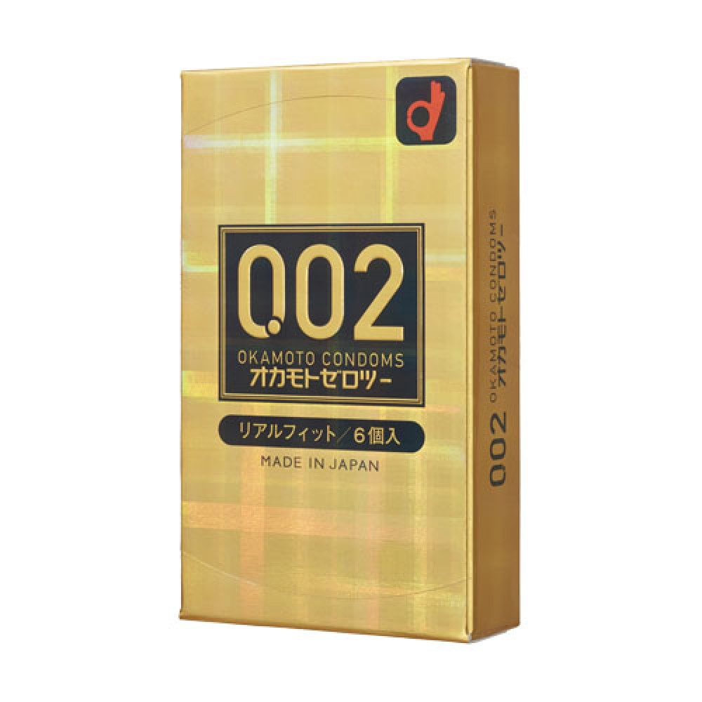 岡本 0.02 真貼身 日本版 - 6片裝 岡本 0.02 真貼身 日本版 - 6片裝