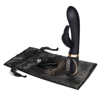 美國-Frederick’s of Hollywood- 9Warming Rabbit Vibrator 發熱兔子G點按摩棒-Black 黑色2