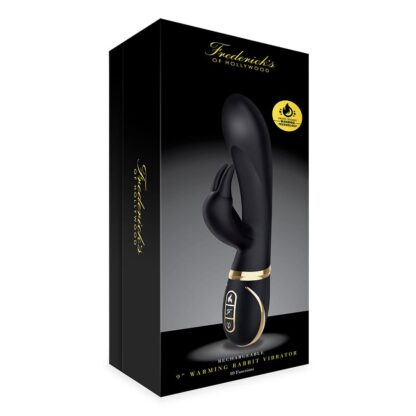 美國-Frederick’s of Hollywood- 9Warming Rabbit Vibrator 發熱兔子G點按摩棒-Black 黑色3