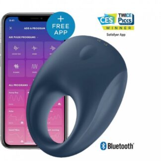 Satisfyer - Strong One 智能APP 延時環男女共震動器