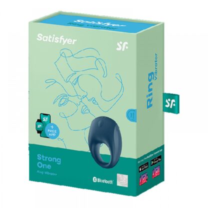 Satisfyer - Strong One 智能APP 延時環男女共震動器2