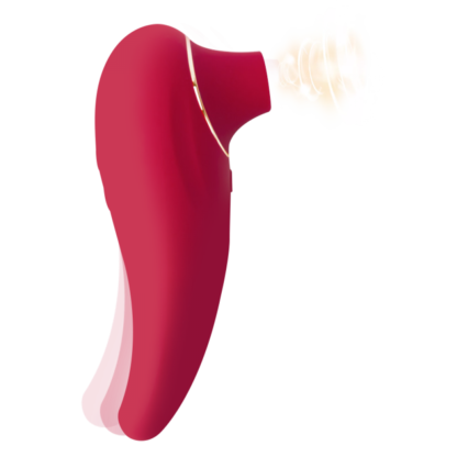 MYTOYS SEAHORSE 乳頭陰蒂吸吮器 – 紅色4