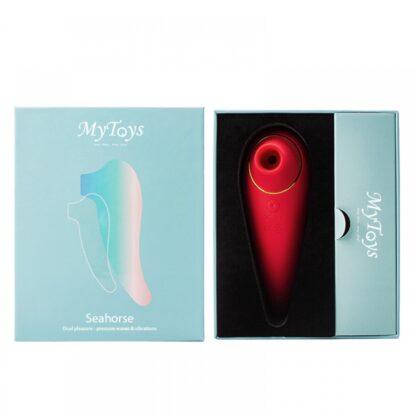 MYTOYS SEAHORSE 乳頭陰蒂吸吮器 – 紅色7