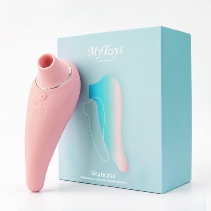MYTOYS SEAHORSE 乳頭陰蒂吸吮器 - 粉色6