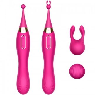 EROCOME - DORADO -雙頭設計振動拍打按摩棒 DEEP ROSE