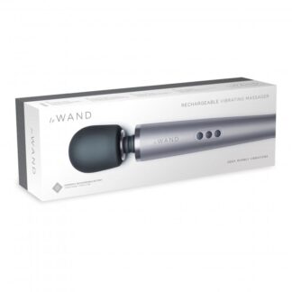 Le Wand Grey Rechargeable Massager(Universal Plug)